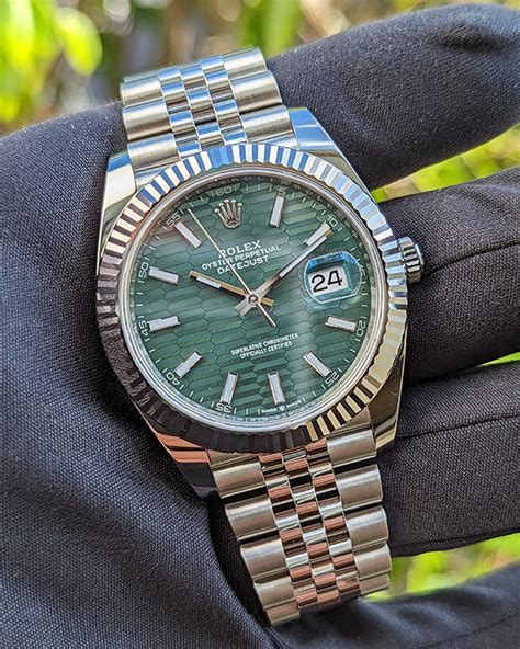 rolex day just acciaio|rolex day just green.